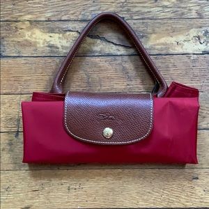 Longchamp Le Pliage Red Cabas